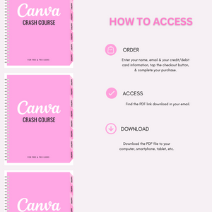 Canva Crash Course Ebook