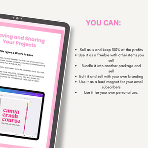 Canva Crash Course Ebook