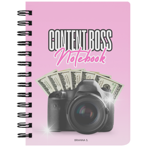 Content Boss Notebook