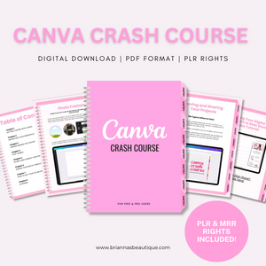 Canva Crash Course Ebook