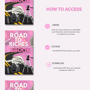 The Road To Riches Content Creator eBook