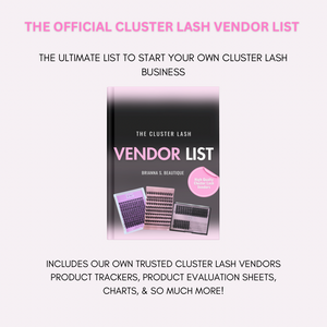 The Official Cluster Lash Vendor List