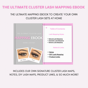 The Ultimate Cluster Lash Mapping Ebook