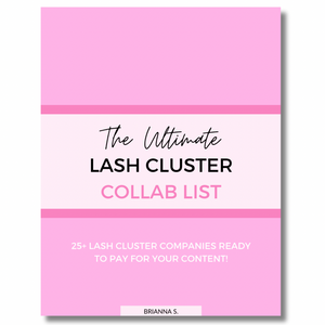 The Ultimate Lash Cluster Collab List