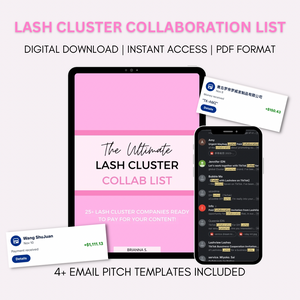 The Ultimate Lash Cluster Collab List