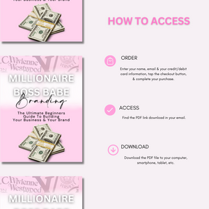 Millionaire Boss Babe Branding eBook